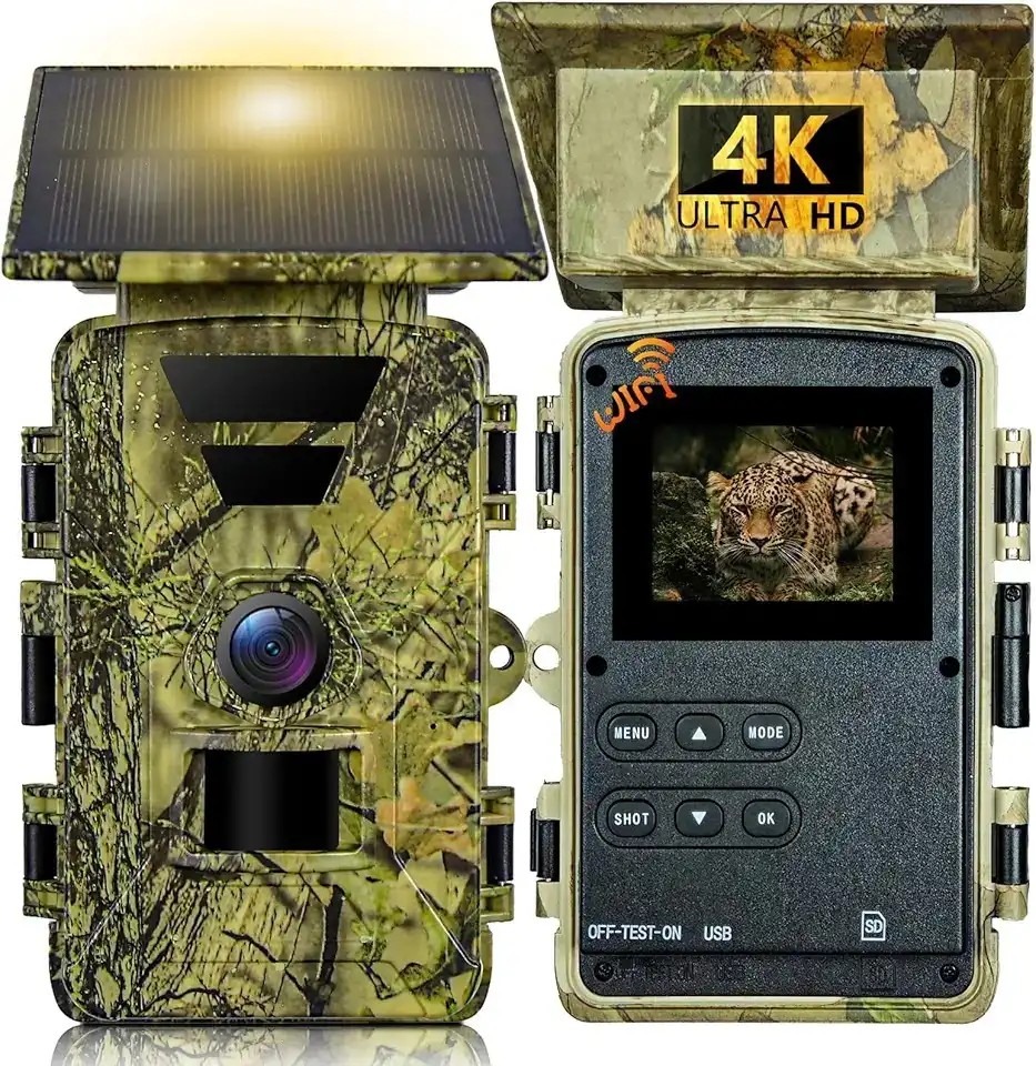 Solar Trail Camera 4K WiFi
