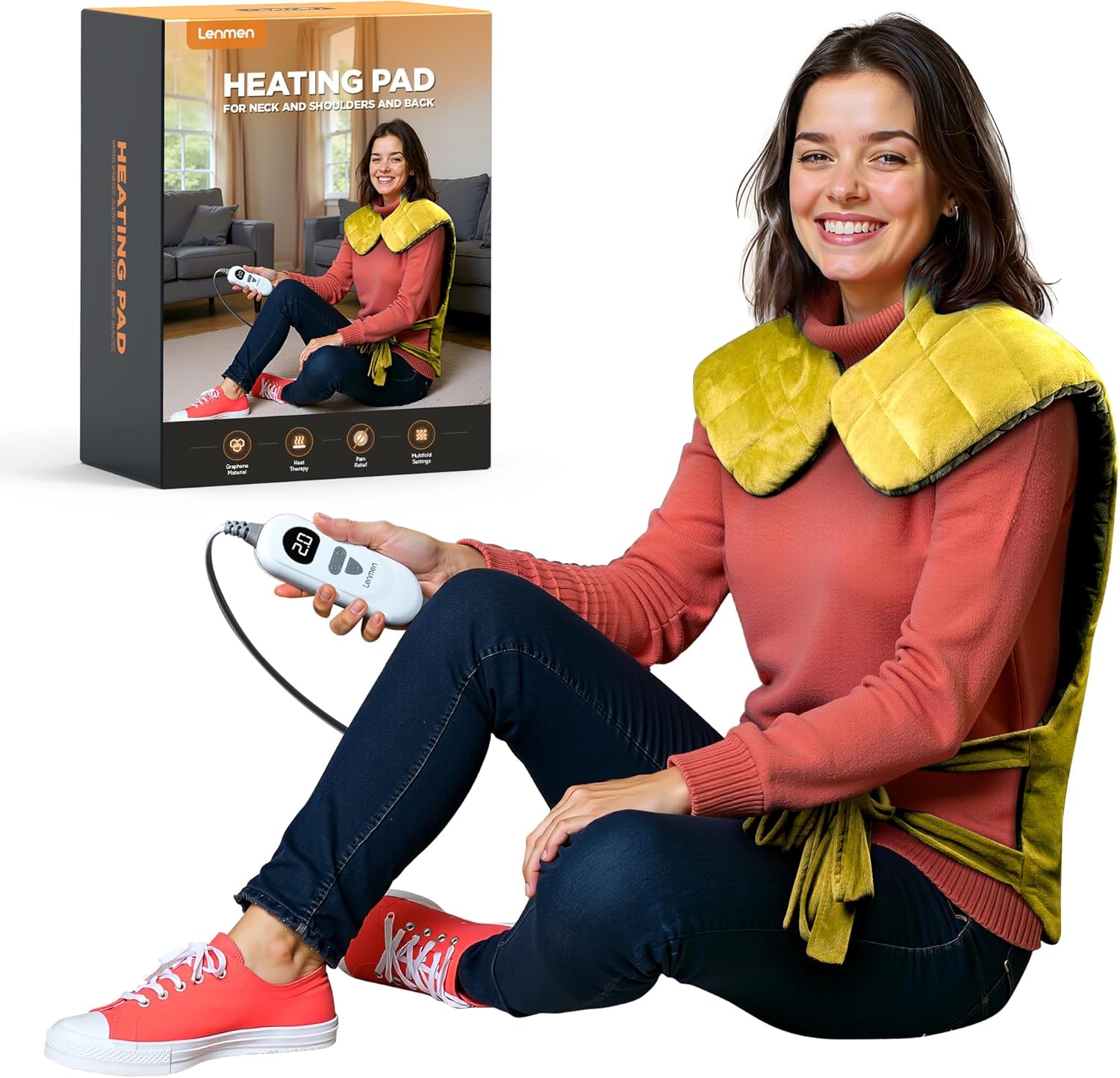 Graphene-Infused Heating Pad for Pain Relief