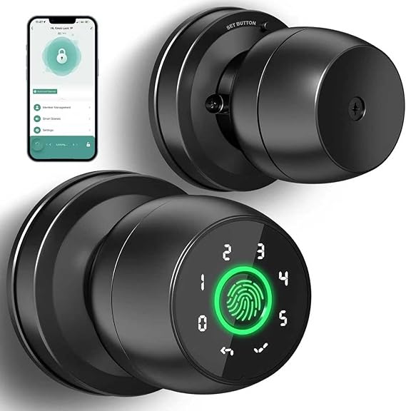 Smart Fingerprint & Keypad Door Lock