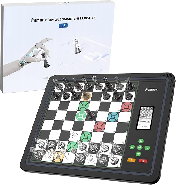 Electronic Chess Set with LED Move Indicators
