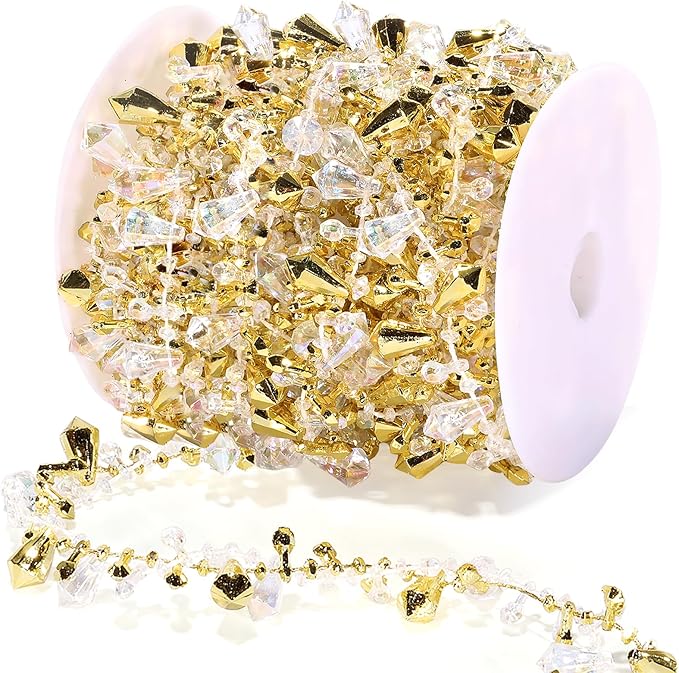 16ft Iridescent Christmas Garland