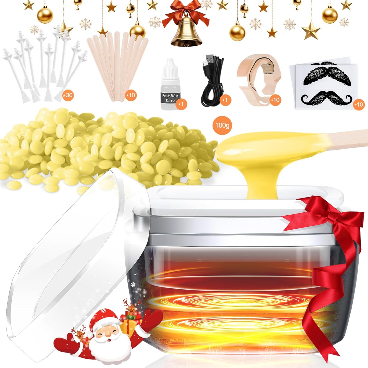 Nose & Ear Waxing Kit – USB Fast Heating