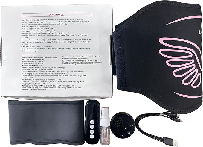 Butt Lifting & ABS Trainer – 8 Modes, 20‑Level Intensity