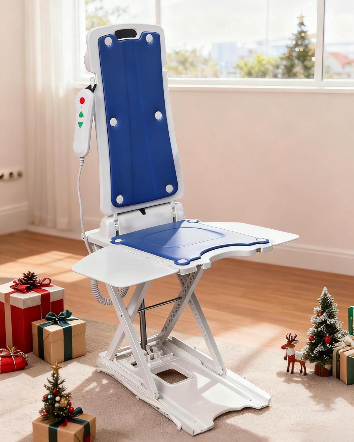 Electric Chair Lift for Elderly – 300lb Capacity, IPX8 Waterproof