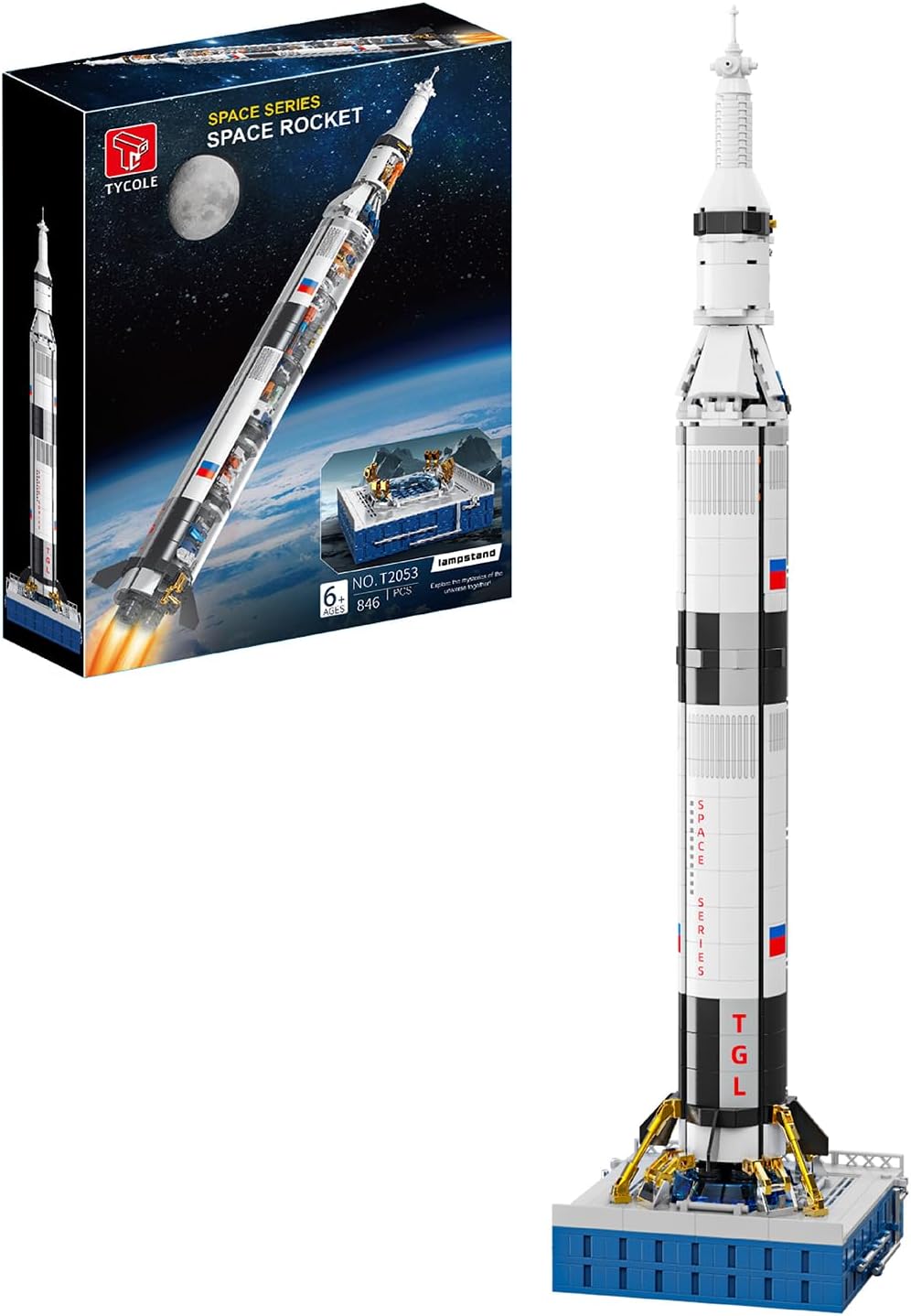 TYCOLE Space Rocket Building Set