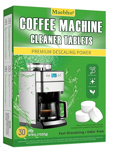 Coffee Machine Cleaning Descaling Tablets