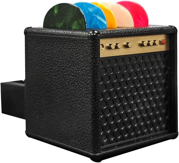 Guitar Pick Case – Amp Speaker Styled Display