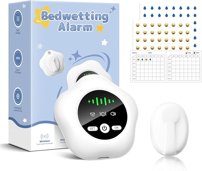 Wireless Bedwetting Alarm and Progress Tracker