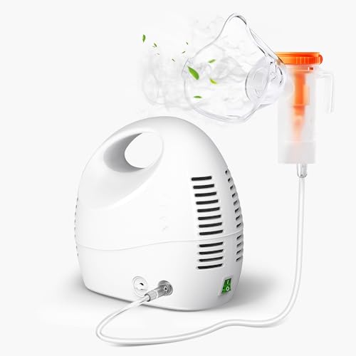 Portable Nebulizer Machine – Low Noise for Adults & Kids