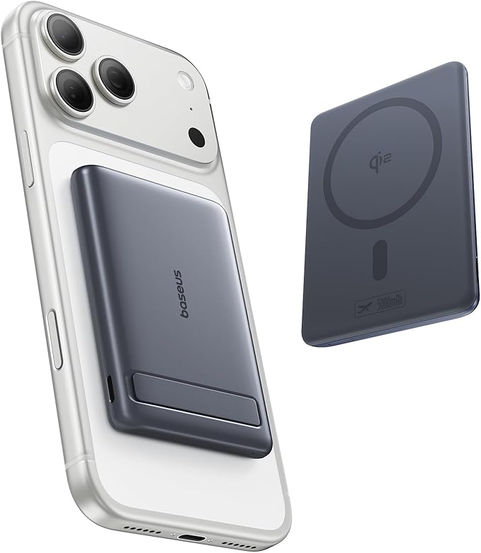 Baseus Picogo Power Bank – Qi2 15W MagSafe Slim