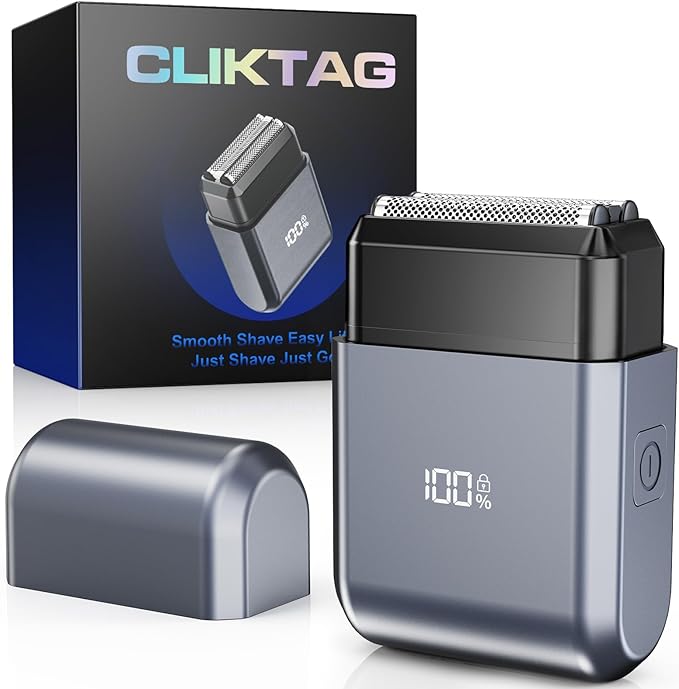 Mini Electric Foil Shaver for Men