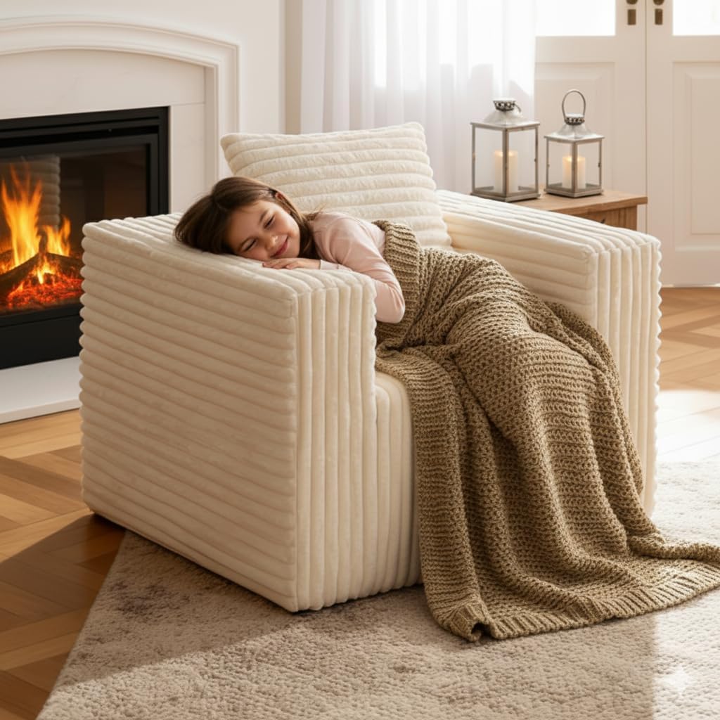 Memory Foam Cloud Sofa with Pillows