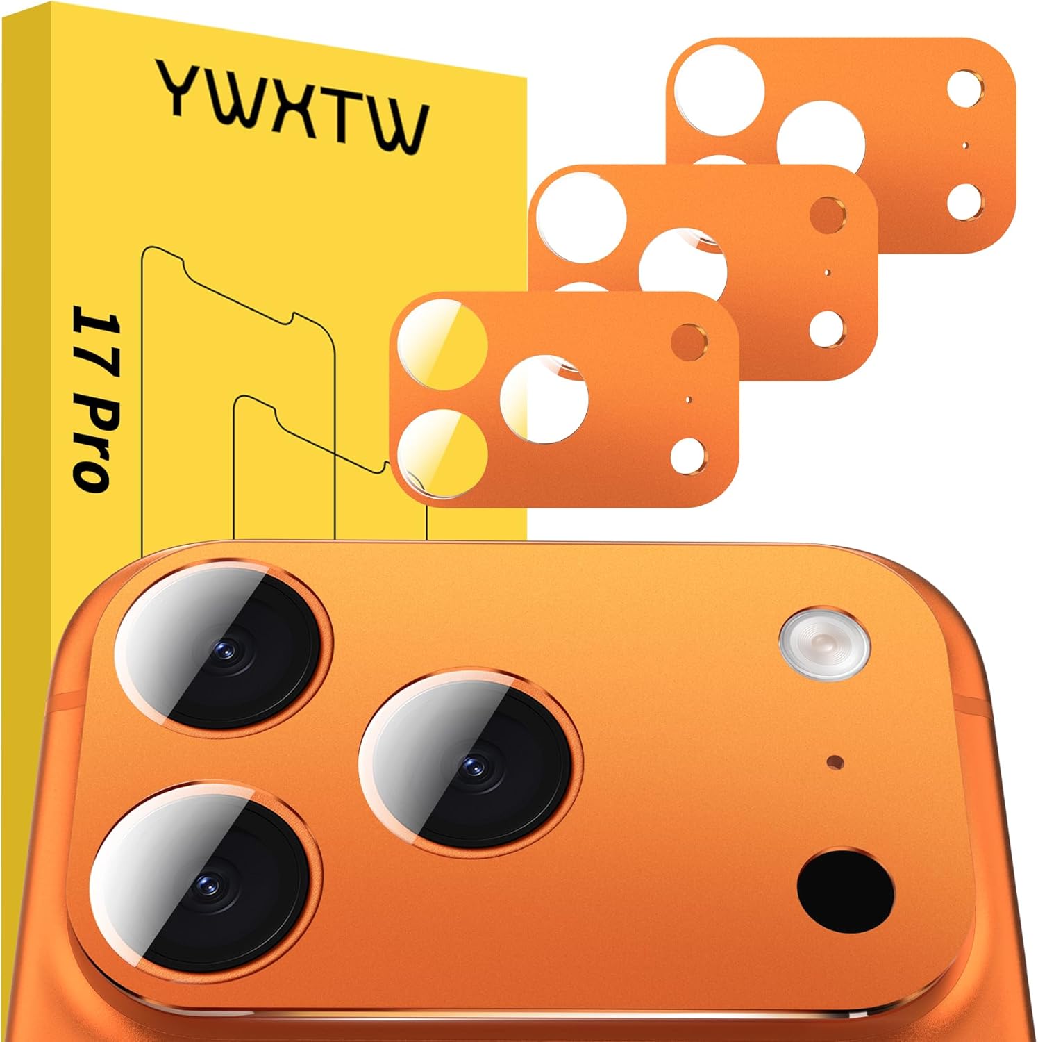 YWXTW iPhone 17 Pro Camera Lens Protector