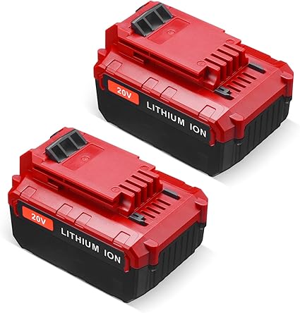 Porter Cable 20V Battery Replacement 6.0Ah 2 Pack