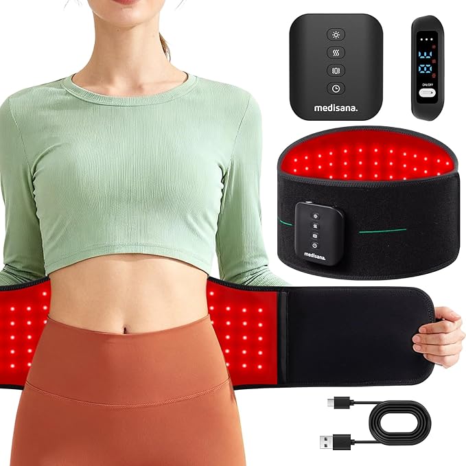 Medisana 3‑in‑1 Red Light Therapy Belt