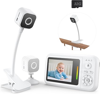 Baby Monitor with Camera and Audio