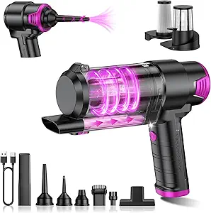 16KPa Cordless Handheld Vacuum – Car & Home Cleaner