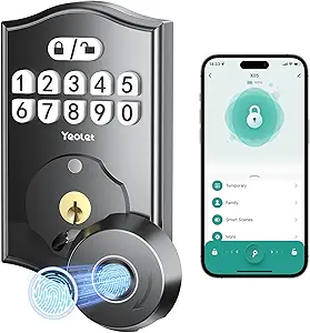 Fingerprint Door Lock with App Control