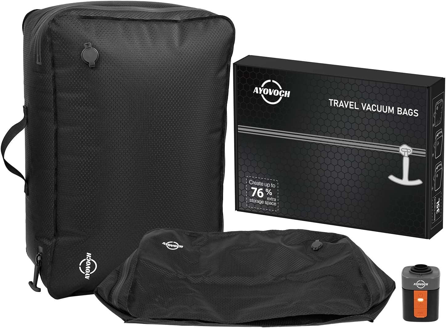 Wireless Pump Vacuum Storage Bags