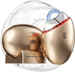 INIA 7-in-1 Red Light Therapy Facial Device with Gua Sha