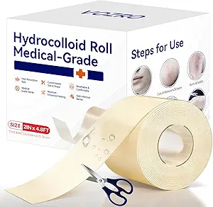 Medical-Grade DIY Hydrocolloid Bandage Roll