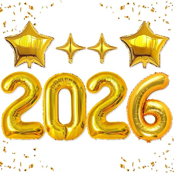 2026 New Year’s Eve Balloon Decorations