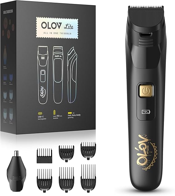 Electric Beard Trimmer for Men