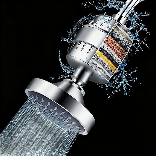 Chrome Filtered Shower Head – High Pressure