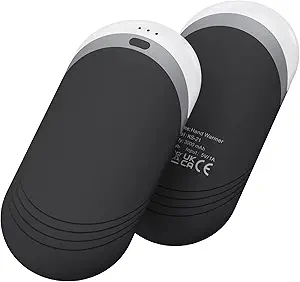 Rechargeable Double-Sided Hand Warmer – 2 Pack