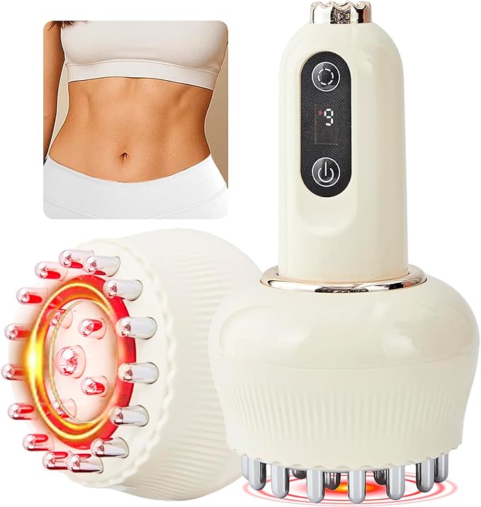 Lymphatic Drainage Massager – Microcurrent, Heat, Light & Vibration