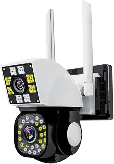 1080P Dual Lens Outdoor Security Camera