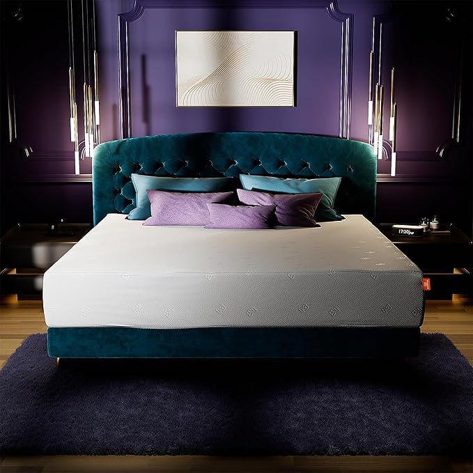 Queen Cooling Gel Memory Foam Mattress – Medium Firm