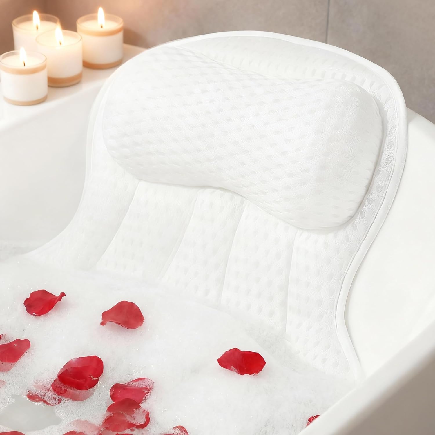 AmazeFan Luxury Bathtub Pillow