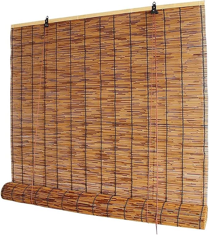 Outdoor Bamboo Roller Blinds – Anti‑UV, Waterproof, Privacy & Shade