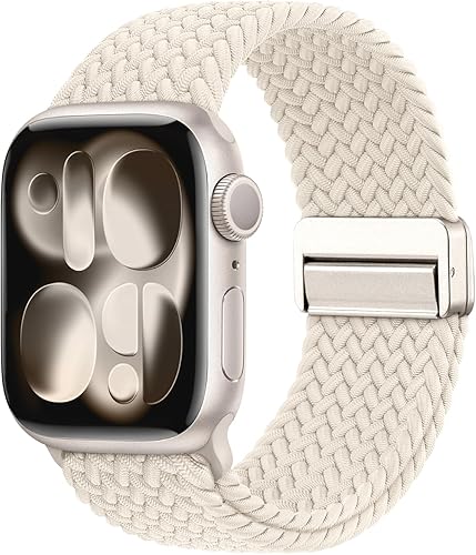 Braided Stretchy Band Compatible with Apple Watch