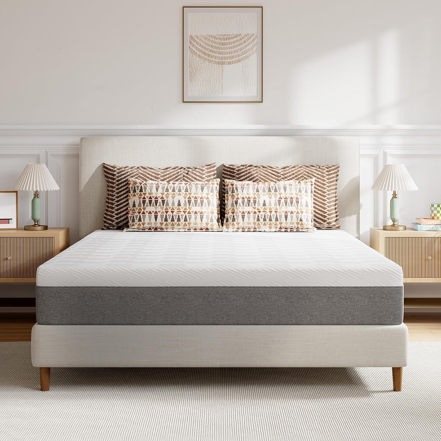 Novilla 10 Inch King Size Memory Foam Mattress