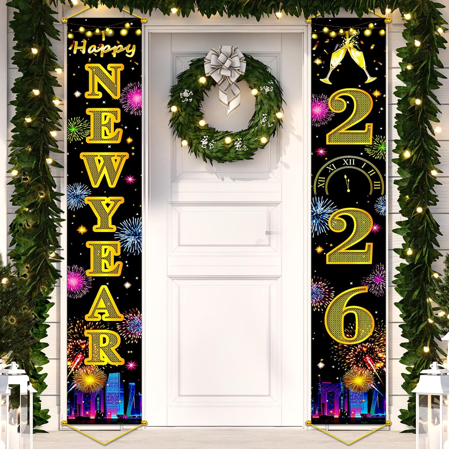 Premium 2026 New Year Banner – 71x12in