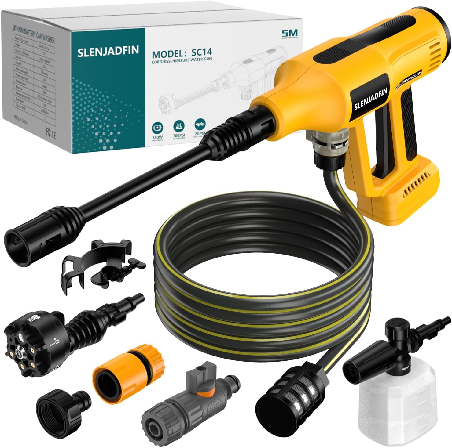 Cordless Pressure Washer for DeWalt 20V