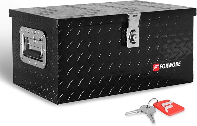 20‑Inch Aluminum Truck Bed Tool Box – Heavy Duty, Lockable