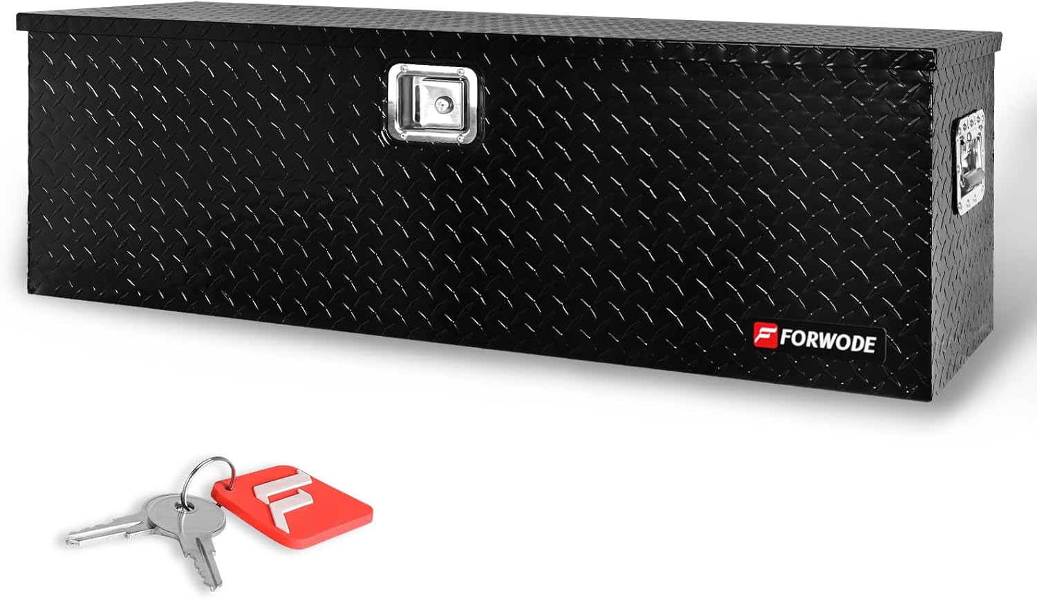 48‑Inch Aluminum Truck Bed Tool Box – Heavy Duty, Lockable