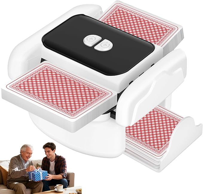 Automatic Card Shuffler – 1-2 Decks Portable Shuffler