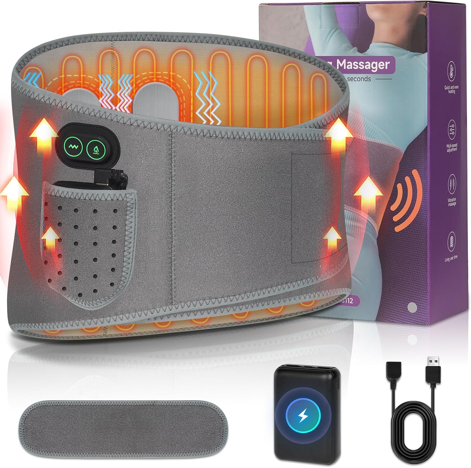 60″ Cordless Heating Pad