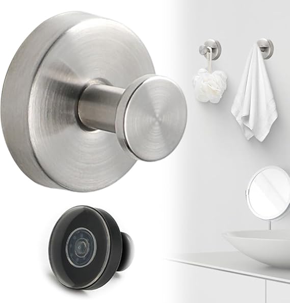 No-Drill Stainless Steel Suction Hooks