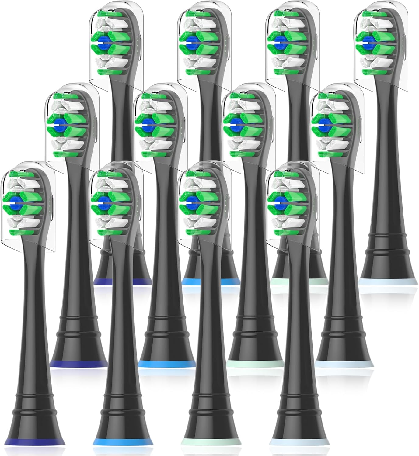 12-Pack Replacement Toothbrush Heads – AquaSonic