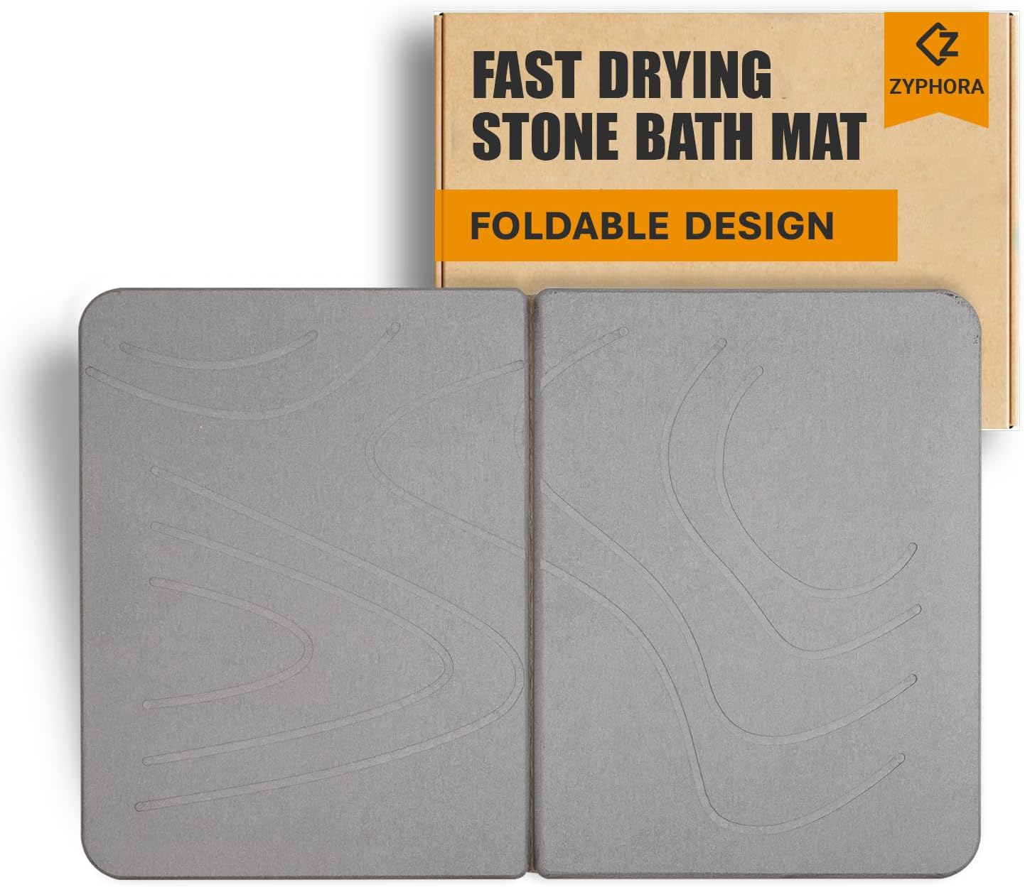 Fast Drying Stone Bath Mat – Diatomite Non‑Slip