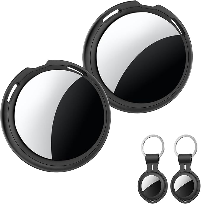 2‑Pack Smart Air Tracker Tags – Apple MFi Certified, Works with Find My