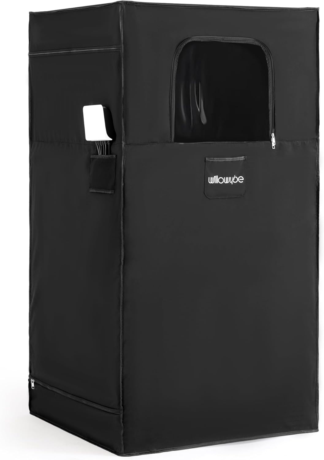 Portable Steam Sauna Box – 9 Levels Heating, Chair Included