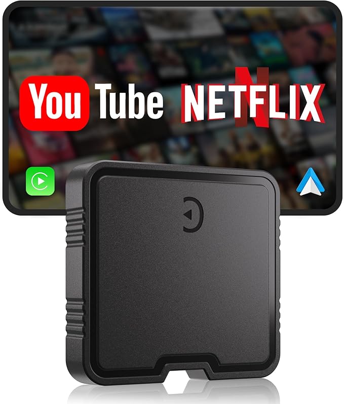 Wireless CarPlay AI Box – YouTube & Netflix