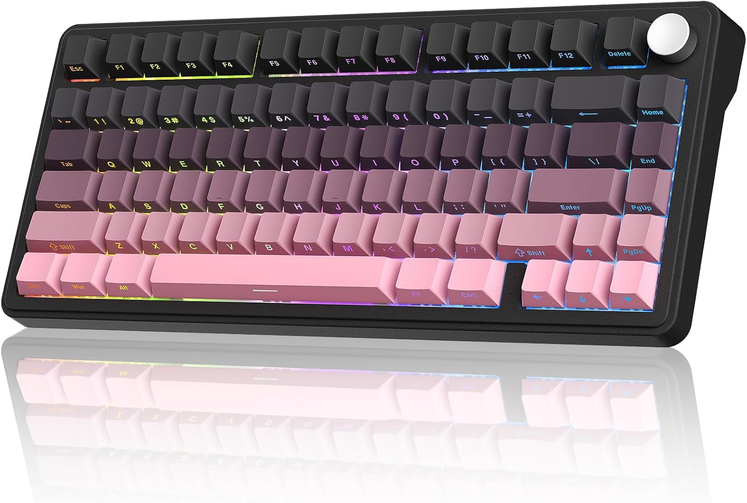 75% Gasket Mechanical Keyboard – RGB Hot-Swappable