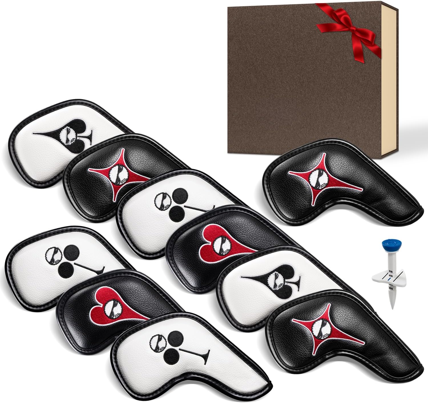 Magnetic Golf Club Head Cover for Irons